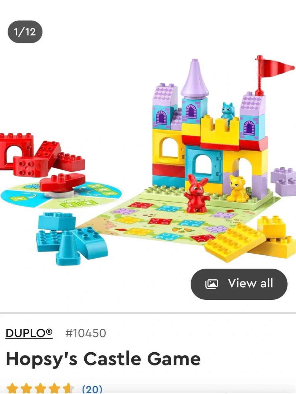 Lego Duplo Hopsy’s Castle Playset - Picture 2 of 5
